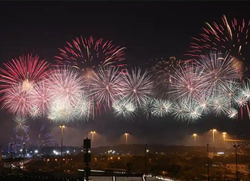 会泽县焰火晚会